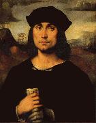 FRANCIA, Francesco Portrait of Evangelista Scappi oil painting reproduction